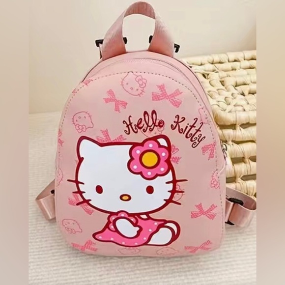 Sanrio Handbags - Miniso Sanrio Anime Backpack Hello Kitty